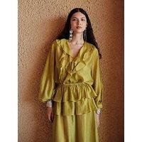 Devotion Twins Linen Shirt - Olive