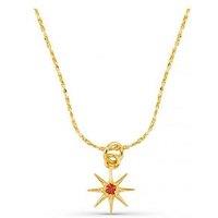 Orelia Birthstone Necklace -Gold