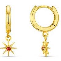Orelia Birthstone Earrings - Gold