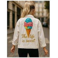 Sorena Life Is Sweet Denim Jacket