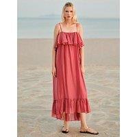 Devotion Twins Aura Dress - Rosewine