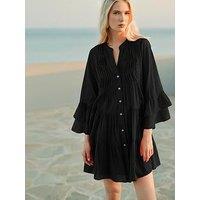 Devotion Twins Citrus Dress - Black