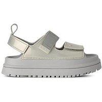 Ugg Kids Goldenglow Glossy Sparkles Sandal - Silver