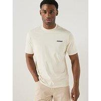 Napapijri Mens Small Box T-Shirt - White