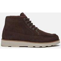 Timberland Britton Mills Casual Lace Up Chukka Boots - Dark Brown