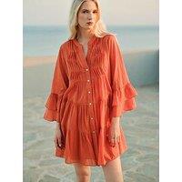 Devotion Twins Citrus Dress - Orange