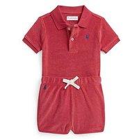 Polo Ralph Lauren Baby Boys Shirt And Short Set - Red