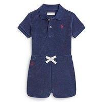 Polo Ralph Lauren Baby Boys Shirt And Short Set - Navy