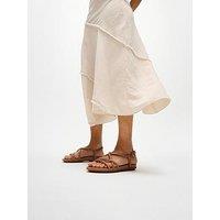 Fitflop Gracie Leather Strappy Back Strap Sandals - Classic Tan