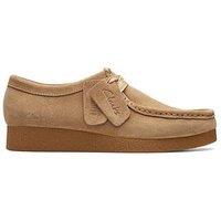 Clarks Wallabee Evo Suede Shoe - Dark Sand