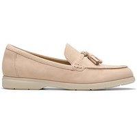 Clarks Narini Edge Shoes - Sand Suede