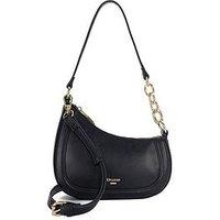 Dune London Direction Chain Detail Shoulder Bag - Black