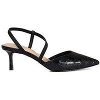 Dune London Charming Embellished Court Shoes - Black