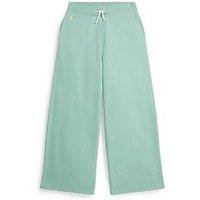 Polo Ralph Lauren Girls Wide Leg Jogger - Green