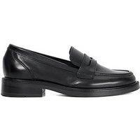 Dune London Giya Leather Penny Loafer - Black