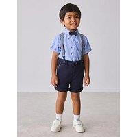 Ted Baker Younger Boys Parrot Brace Set - Blue