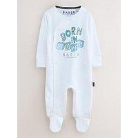 Ted Baker Baby Boys Born In 2026 Bodysuit - White