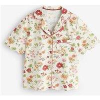 Laura Ashley Penny Woven Pyjama Set - Red