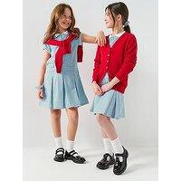 The Very Collection Gingham School Dress - Green