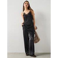 Mango Lace Top - Black