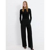 Mango Jumpsuit-Style Coordinated Outfit Black - Beige