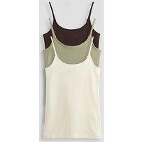 The Very Collection 3 Pack Fitted Cami Set
