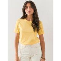 The Very Collection Crew Neck T-Shirt - Yellow