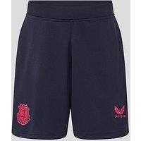 Castore Junior Everton Hype 25/26 Replica Football Shorts - Navy