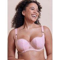 Curvy Kate Boost Heartbreaker Padded Balcony Bra - Pale Pink