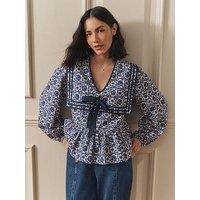 Laura Ashley Sailor Blouse