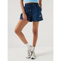 Peach Fit Womens Poly Nylon Short - Navy