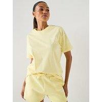 Peach Fit Womens Short Sleeve T-Shirt - Yellow