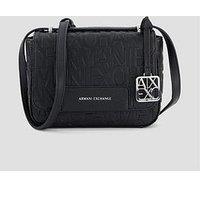 Armani Exchange Liz Pebble Crossbody Bag - Black