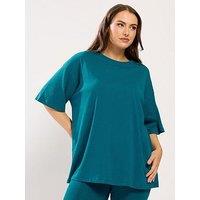 Yours Curve Relaxed Co-Ord T-Shirt