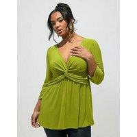 Yours Curve Knot Front Top