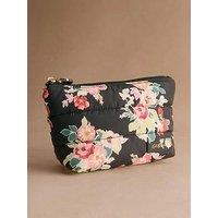 Cath Kidston Bunches Print Padded Pouch - Black