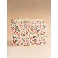 Cath Kidston Card & Coin Purse Pearly Queen Ditsy Print - Yellow