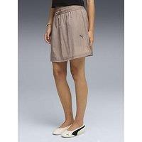 Puma Womens Her Woven Skirt - Beige