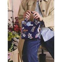 Cath Kidston Small Bookbag Little Treasures Print - Navy