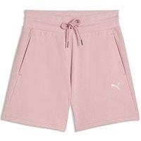 Puma Womens Class High-Waist Shorts - Pink
