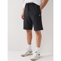 Lyle & Scott Plain Sweat Shorts - Black