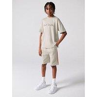 Paul Smith Junior Older Boys Logo T-Shirt And Shorts Set - Neutral