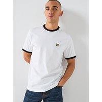 Lyle & Scott Ringer T-Shirt - White