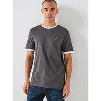 Lyle & Scott Ringer T-Shirt - Grey