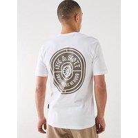 Lyle & Scott Borders Label Graphic T-Shirt - White