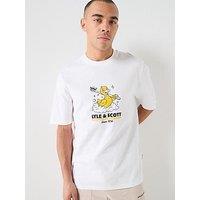 Lyle & Scott Rubber Duck Graphic T-Shirt - White