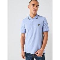Lyle & Scott Tipped Polo Shirt - Blue