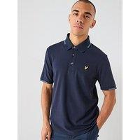 Lyle & Scott Fine Tipped Polo Shirt - Navy