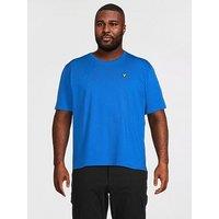 Lyle & Scott Big Tall Plain T-Shirt - Blue