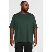 Lyle & Scott Lyle & Scott Big & Tall Plain T-Shirt -Green
